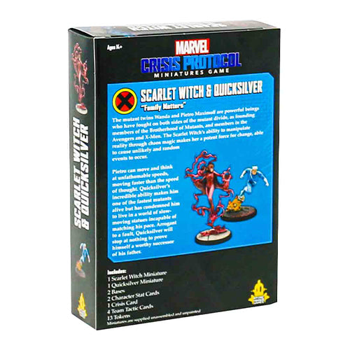 Marvel Crisis Protocol: Scarlet Witch and Quicksilver