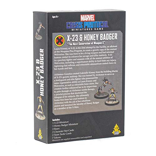 Marvel Crisis Protocol: X-23 & Honey Badger