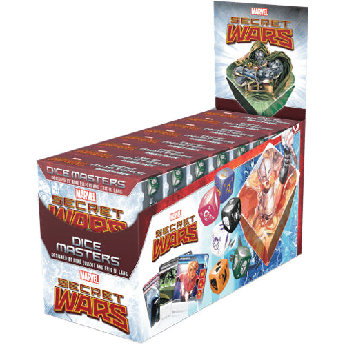 Marvel Dice Masters Secret Wars Draft Pack Display