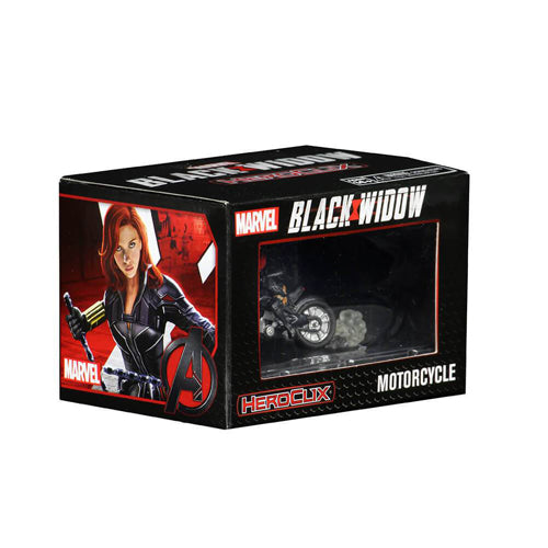 Marvel HeroClix: Black Widow with Motorcycle