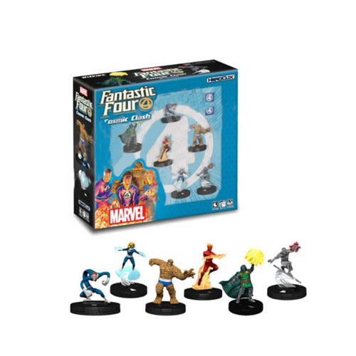 Marvel HeroClix Fantastic Four Cosmic Clash 6-Figure Starter Set