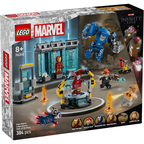 Marvel Iron Man's Laboratory: Hall of Armor | Zatu Games