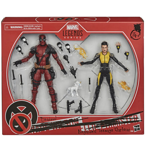 Marvel Legends Series: Deadpool And Negasonic Teenage Warhead Action Figures