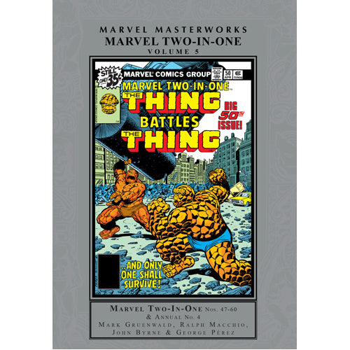 Marvel Masterworks: Marvel Two-In-One Vol. 5 (Hardback)