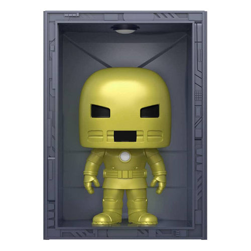 Marvel POP! Deluxe Vinyl Figure Hall of Armor Iron Man Model 1 PX Exclusive 9 cm
