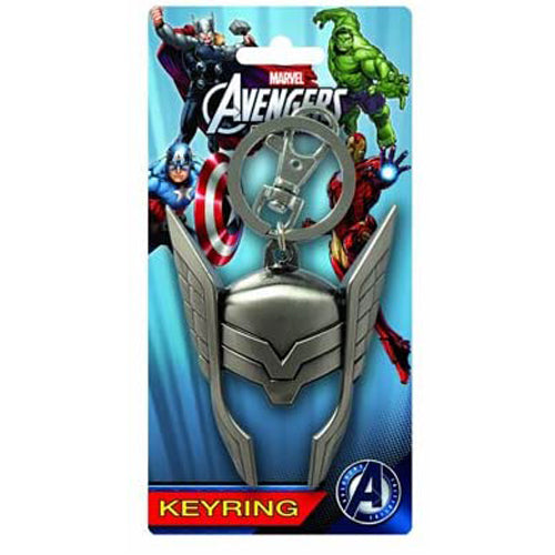Marvel Pewter Key Ring Thor Helmet