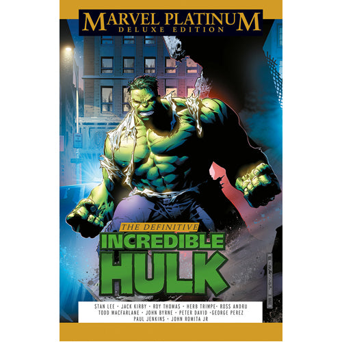 Marvel Platinum Deluxe Edition: Definitive Incredible Hulk