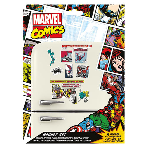 Marvel Retro Magnet Set