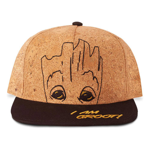 Marvel Snapback Cap Cork Groot