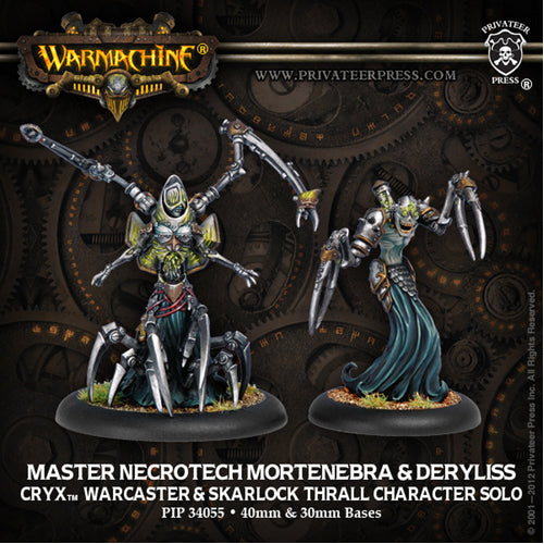 Master Necrotech Mortenebra and Deryliss