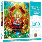 Masterpieces Puzzle: Classic Fairy Tales Alice in Wonderland Tea Party Time Puzzle - 1000 pieces