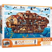 Masterpieces Puzzle: Cutaway Noah's Ark Ez Grip Puzzle - 1000 pieces