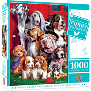 Masterpieces Puzzle: Furry Friends Sitting Pretty Puzzle - 1000 pieces