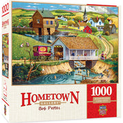 Masterpieces Puzzle: Hometown Gallery Last Swim of Summer Puzzle - 1000 pieces