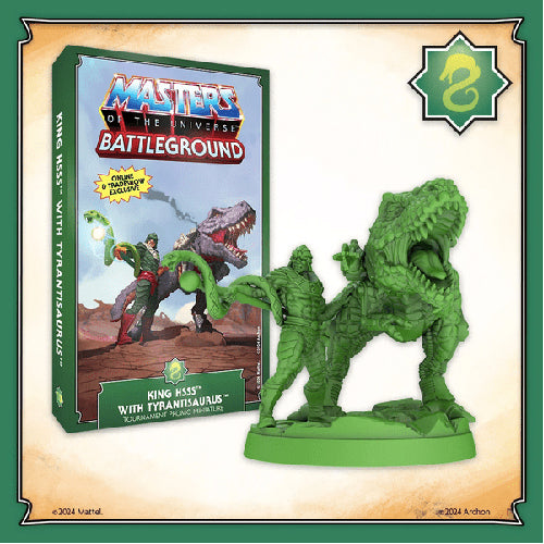 Masters of the Universe: Battleground - King Hsss with Tyrantisaurus