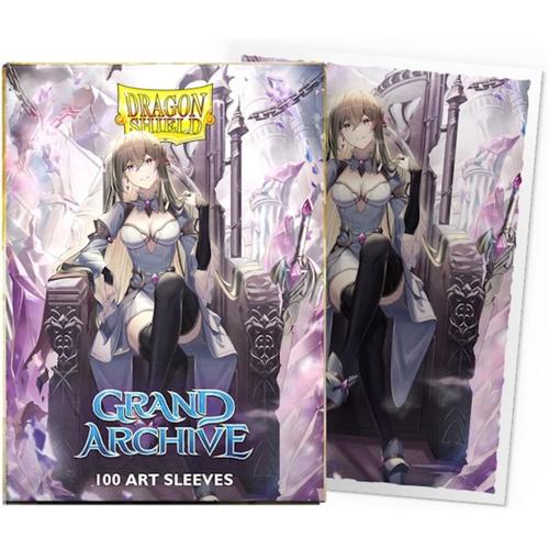 UNIT Matte Art Standard Sleeves: Grand Archive - Alice, Golden