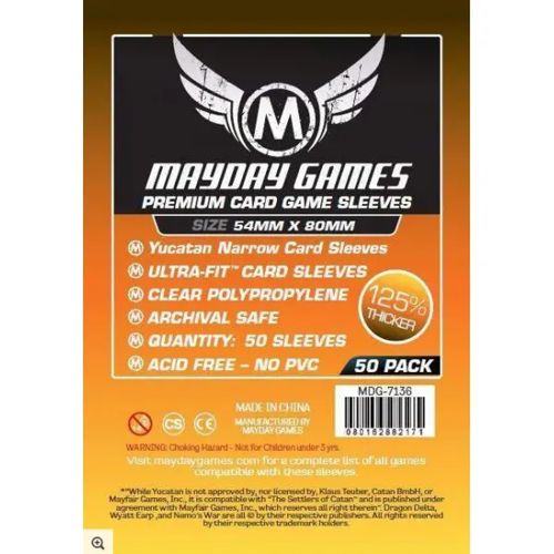 Gamegenic - Prime Catan- Sized Sleeves 56 x 82 mm (50) | Zatu Games Gamegenic - Prime Catan- Sized Sleeves 56 x 82 mm (50) | Zatu Games