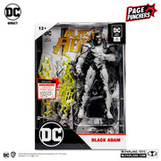 Mcfarlane Toys Page Punchers Dc Gold Label Black Adam Line Art