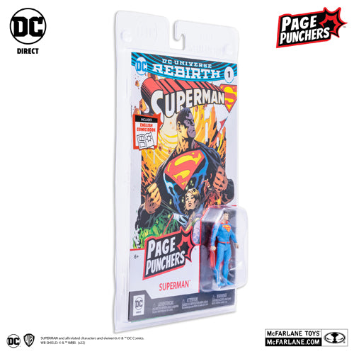Mcfarlane Toys Page Punchers Dc Superman Rebirth