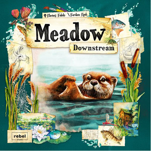 meadow downstream cards and sleeves pack Meadow: Expansion COLOR:GREEN Clear Penny Sleeves Sleeves pack is a Sleeves] Promotion OFFICIAL CARD