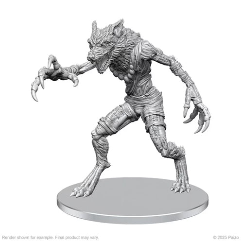 Meladaemon (Famine Daemon): Pathfinder Deep Cuts Unpainted Miniatures