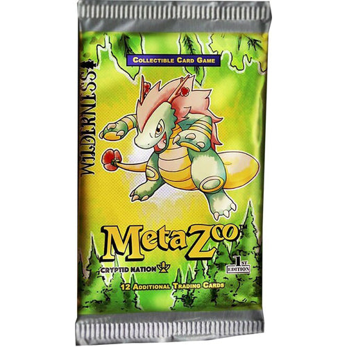 metazoo wilderness 1st edition booster box TCG: Pack Product:Charmander cartographers and astronomers Wilds of Eldraine Pokemon card old back