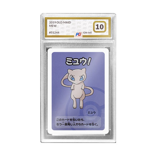 Mew Old Maid - 2019 Japanese (PG Graded Gem Mint 10)