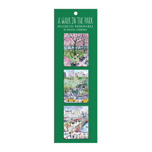 Michael Storrings Walk in the Park Magnetic Bookmarks