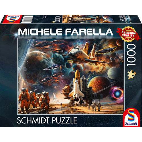 Michele Farella: The Fascination of Space Travel (1000pc)