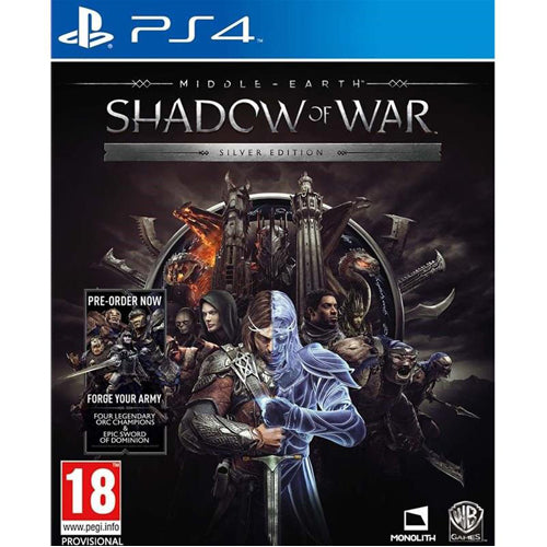 Middle Earth Shadow Of War Silver Edition - PS4