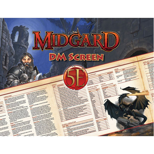 Midgard DM Screen for 5th Edition