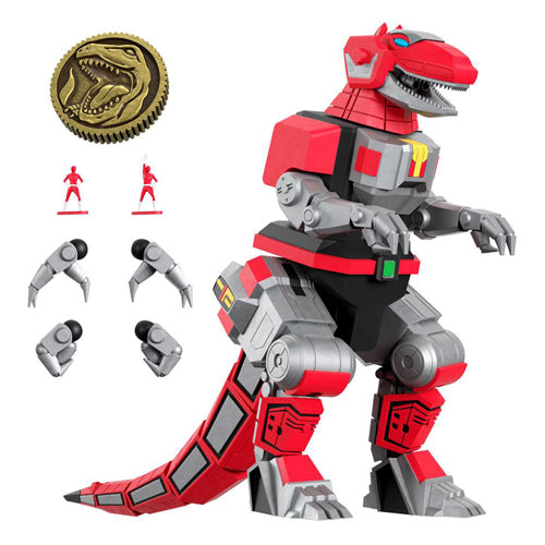 Mighty Morphin Power Rangers Ultimates Action Figure Tyrannosaurus Din ...