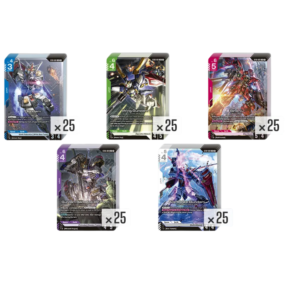 Gundam Card Game: Freedom Ascension - Deck Build Box (SC01) | Zatu Gundam Card Game: Freedom Ascension - Deck Build Box (SC01) | Zatu