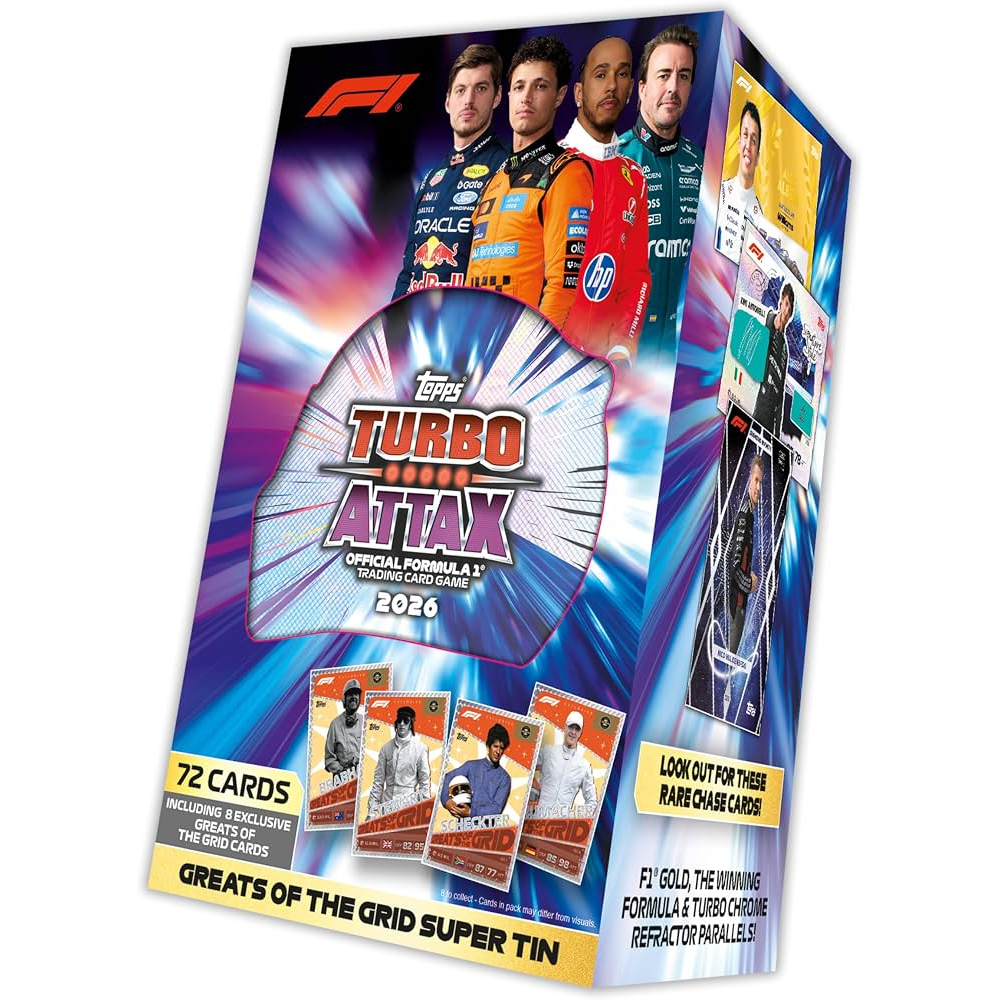 Turbo Attax Formula 1 2026 - Super Tin