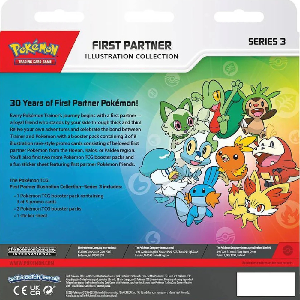 Pokemon TCG: First Partner Illustration Collection - Series 3