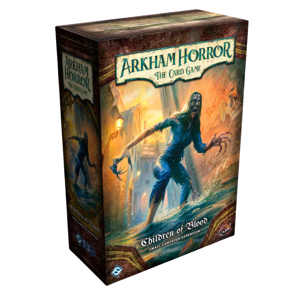 Horreur à Arkham: Le Jeu de Cartes - Les Enfants du Sang, petite extension de campagne