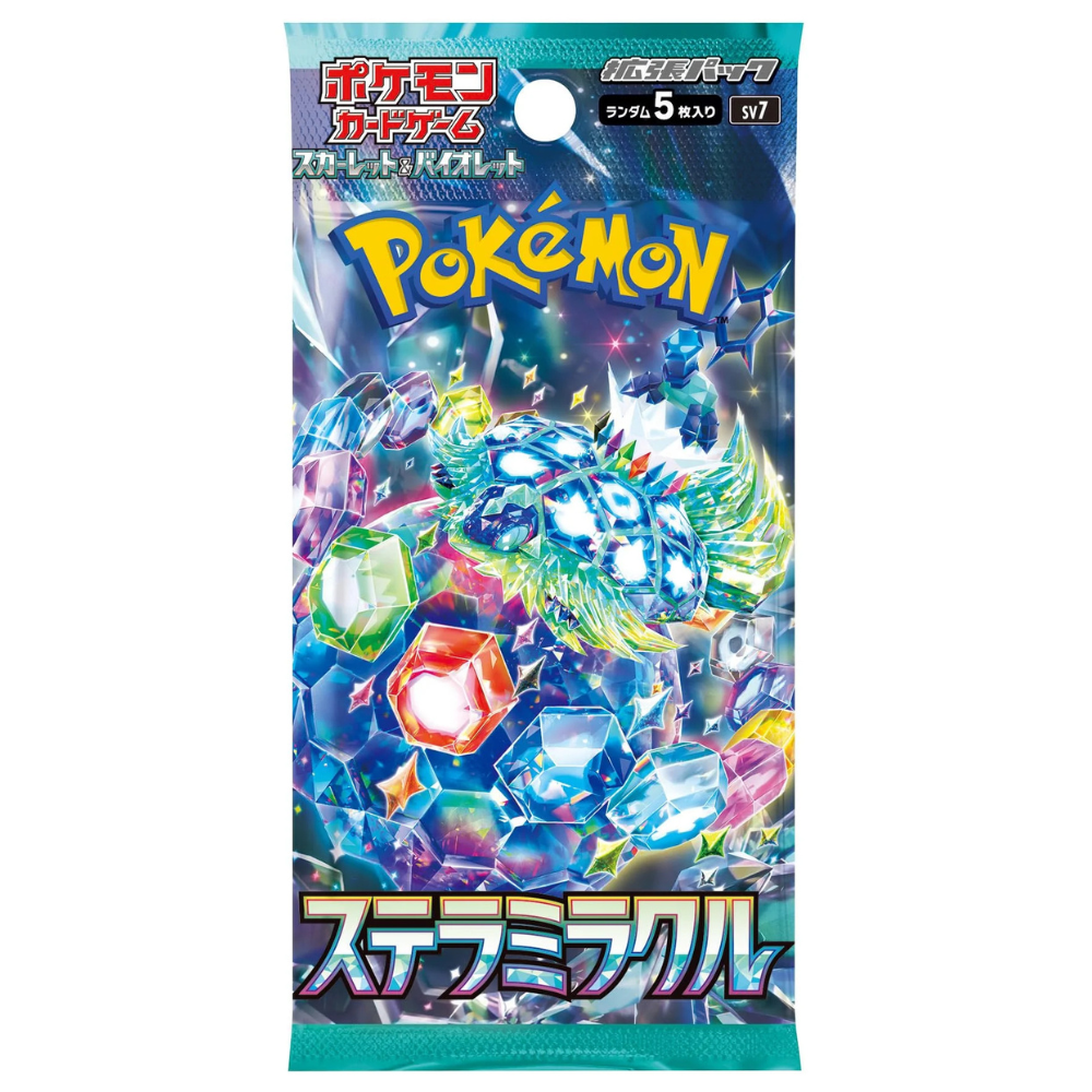 Pokemon TCG: JAPANESE Pokemon Stellar Miracle SV7 - Booster Pack