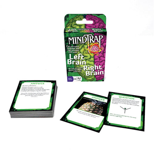 MindTrap Cards Left Brain Right Brain