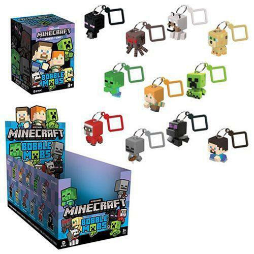 Minecraft Bobble Mobs Key Chain Blind Box (Series 1)