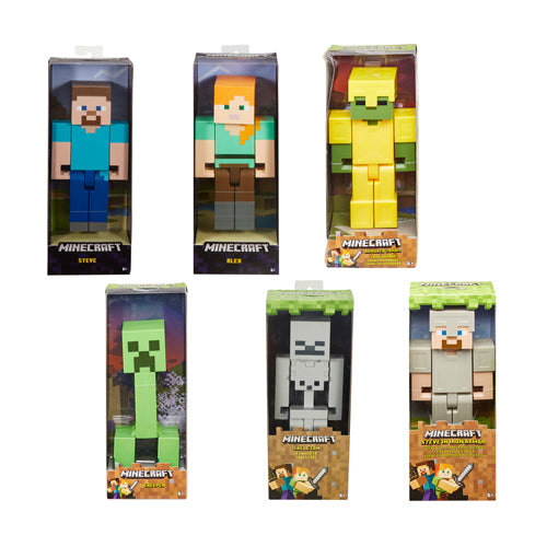 Minecraft Large Action Figure Assortment (One Supplied)