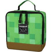 Minecraft Pixel Block Lunchbox Bag (Green)