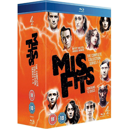 Misfits Series 1 to 5 Complete Collection - Blu-Ray | Zatu Games