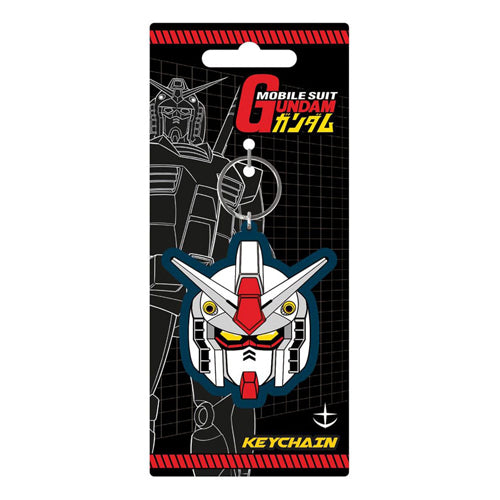 Mobile Suit Gundam Rubber Keychain Model RX 78 2