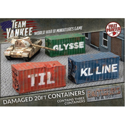 Modern: 20ft Shipping Containers - Damaged (x3)