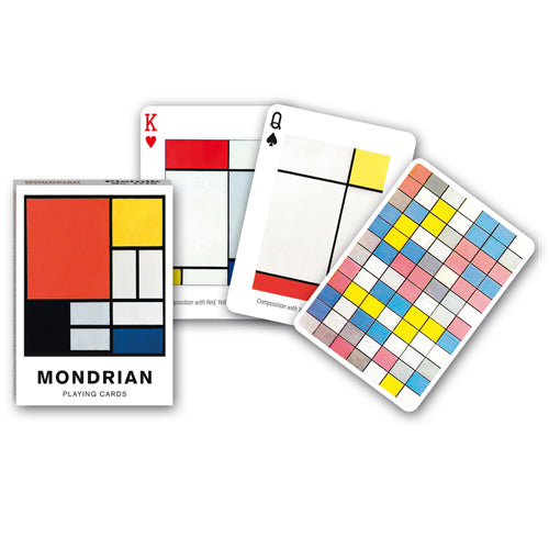 Mondrian Playing Cards