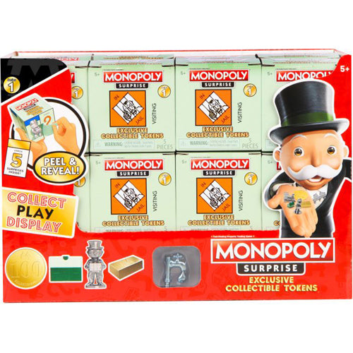 Monopoly Surprise Collectable Tokens (UK version)