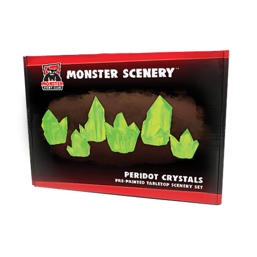 Monster Scenery - Peridot Crystals