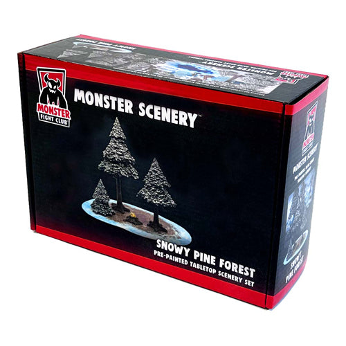 Monster Scenery - Snowy Pine Forest