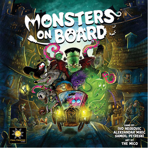Monsters on Board avec l'extension Monster Mixer