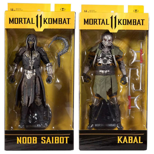 Mortal Kombat 11 7 Inch Action Figure Wave 6 - Set of 2 (Noob - Kabal)